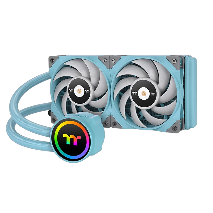 TOUGHLIQUID 240 ARGB Sync Turquoise All-In-One Liquid Cooler
